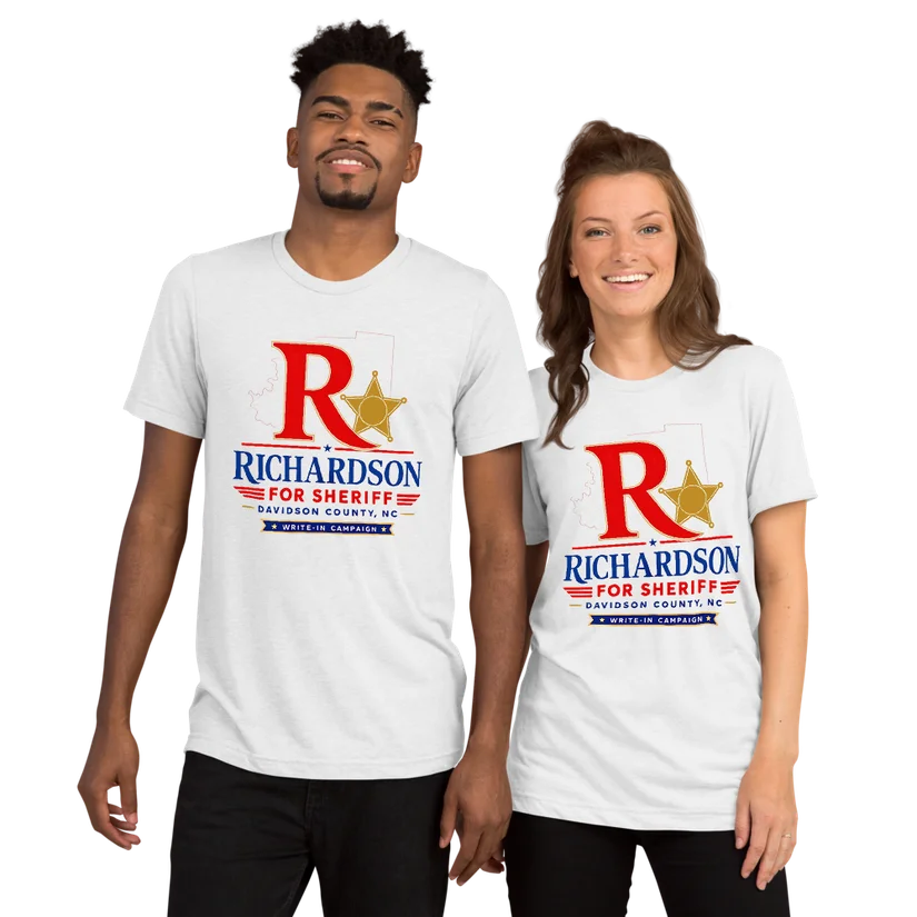 Richardson for DC Sheriff unisex short sleeve t-shirt
